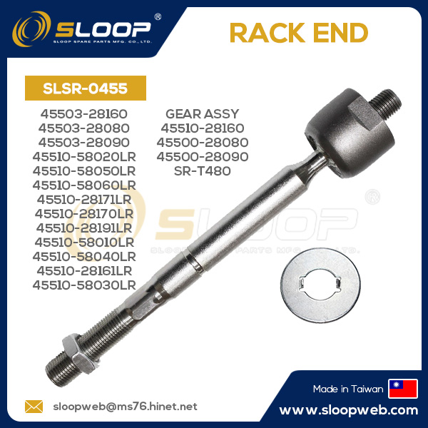SLSR-0455 - 45503-28160, 45503-28080, 45503-28090, 45510-58020LR, 45510-58050LR